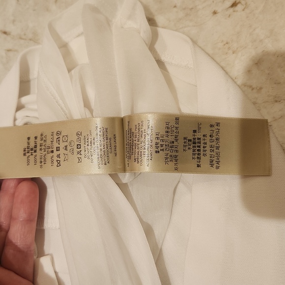 Burberry Blouse white size small - Picture 5 of 6